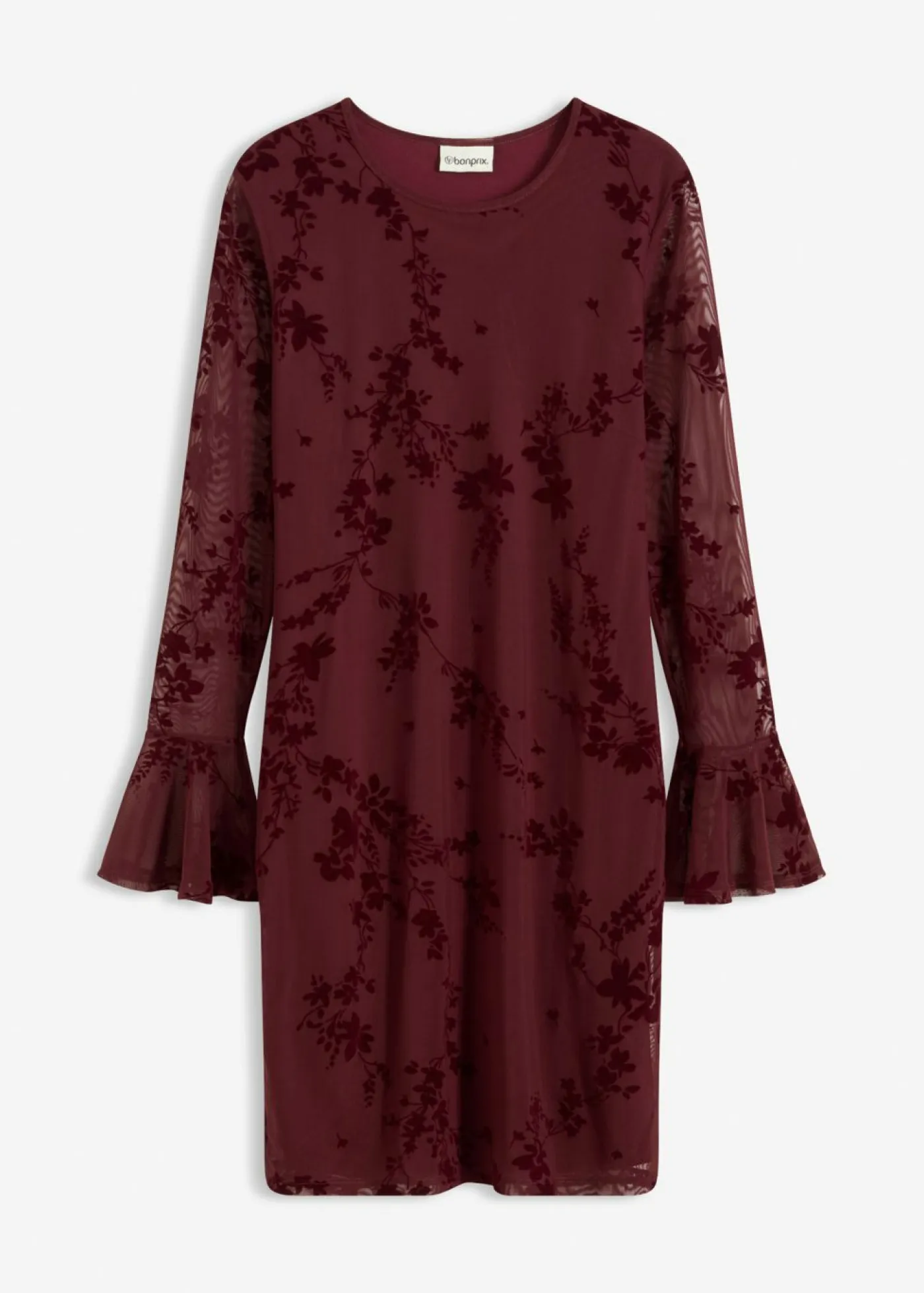 Mujer bonprix bonprix Vestido corto con malla