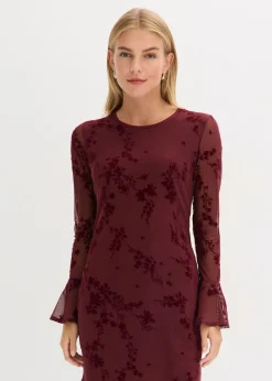 Mujer bonprix bonprix Vestido corto con malla