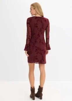 Mujer bonprix bonprix Vestido corto con malla