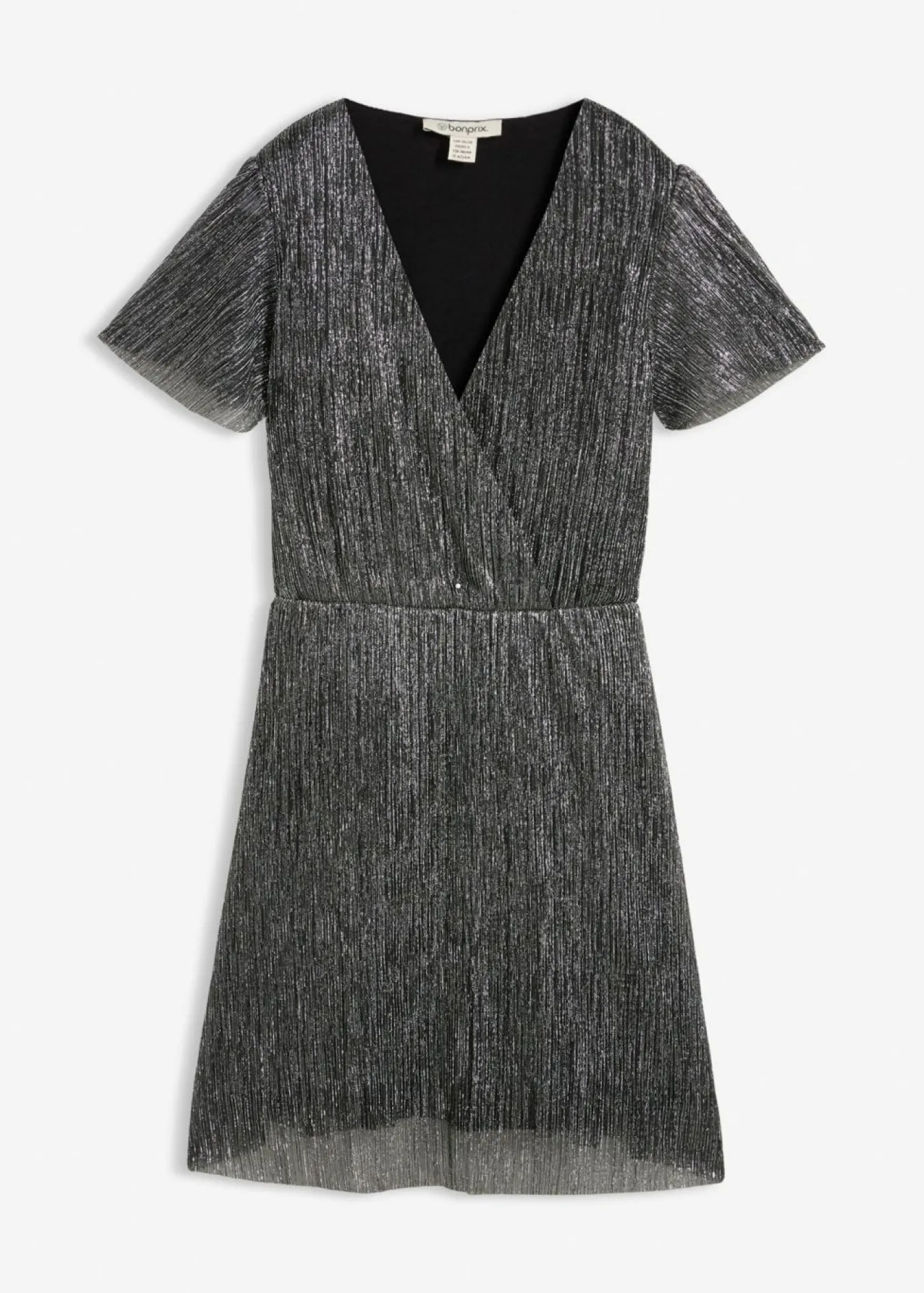 Mujer bonprix bonprix Vestido corto con purpurina