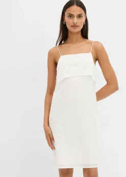 Mujer bonprix bonprix Vestido corto con un bonito bordado de lentejuelas