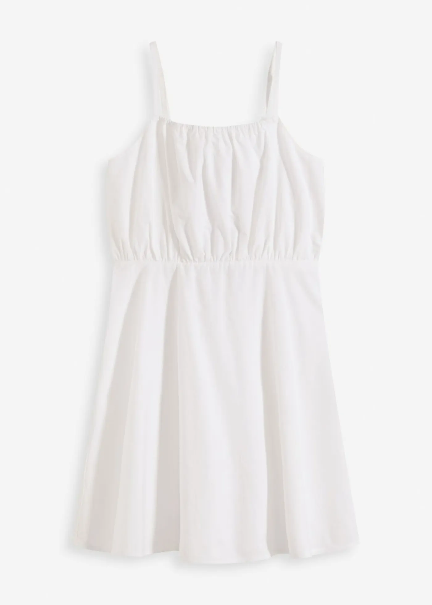 bonprix bonprix Vestidos>Vestido corto de algodón orgánico puro Blanco