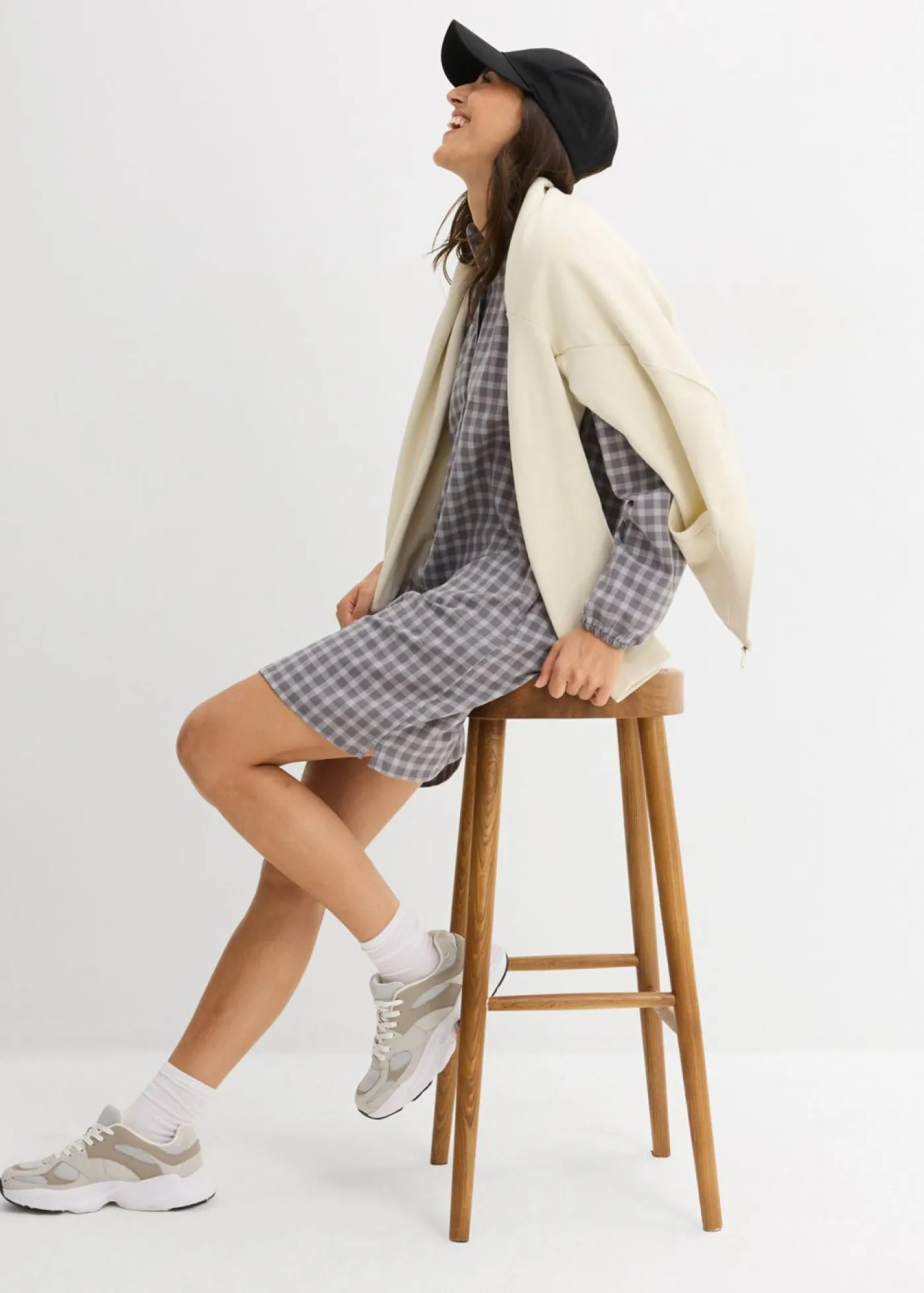 Mujer bonprix bonprix Vestido corto de algodón puro