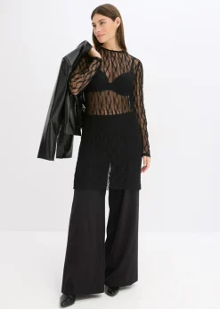 Mujer bonprix bonprix Vestido corto de encaje