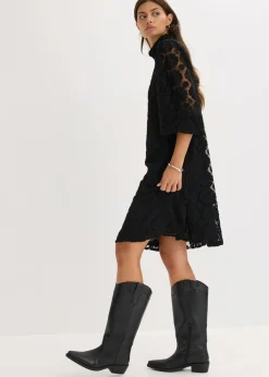 Mujer bonprix bonprix Vestido corto de encaje