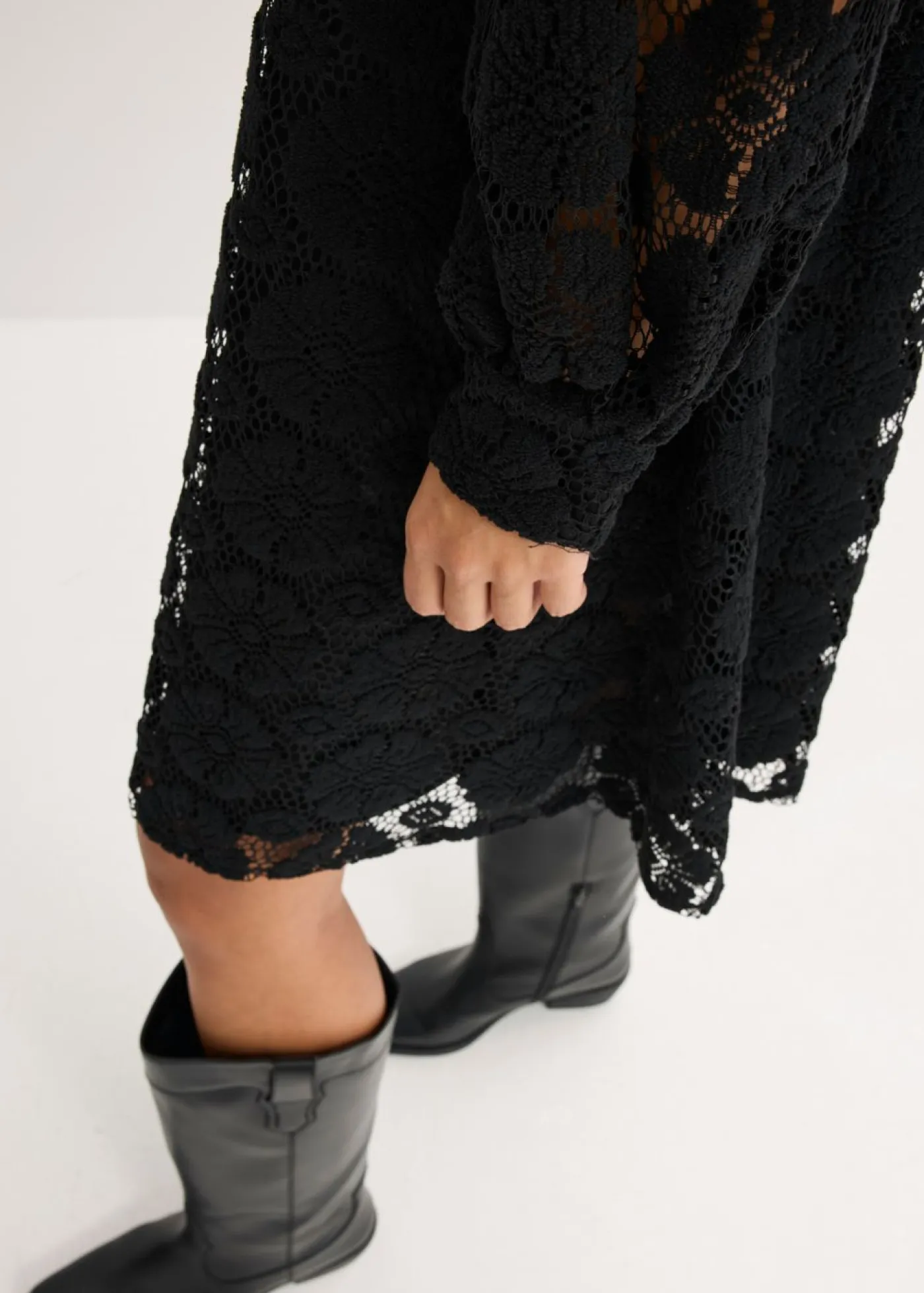 Mujer bonprix bonprix Vestido corto de encaje