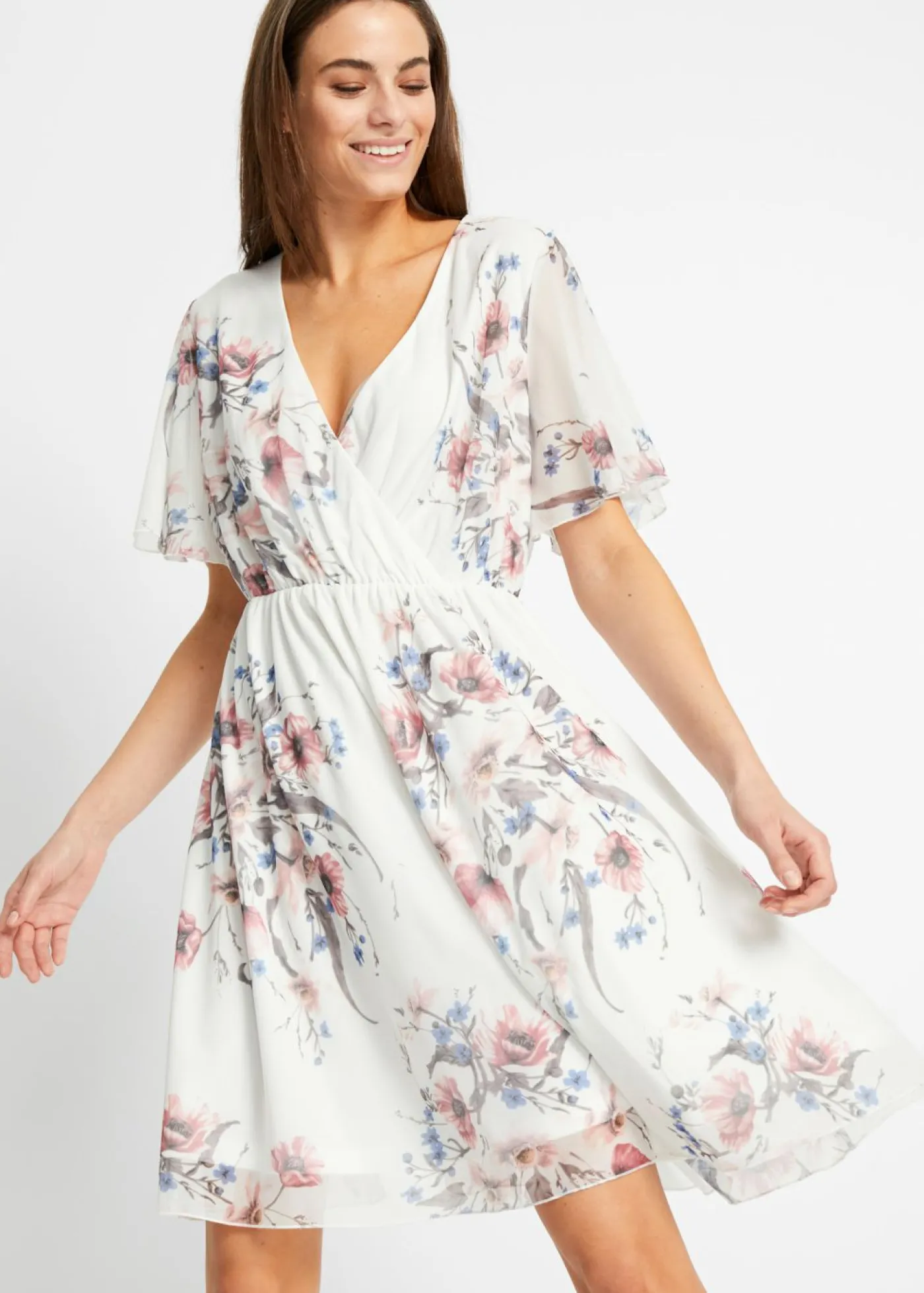 Mujer bonprix bonprix Vestido corto de malla