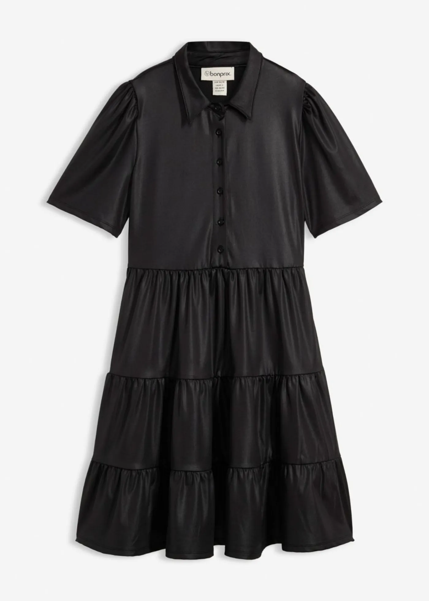 Mujer bonprix bonprix Vestido corto de material brillante