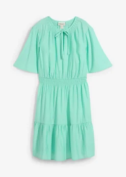 Mujer bonprix bonprix Vestido corto de mezcla de viscosa fluida