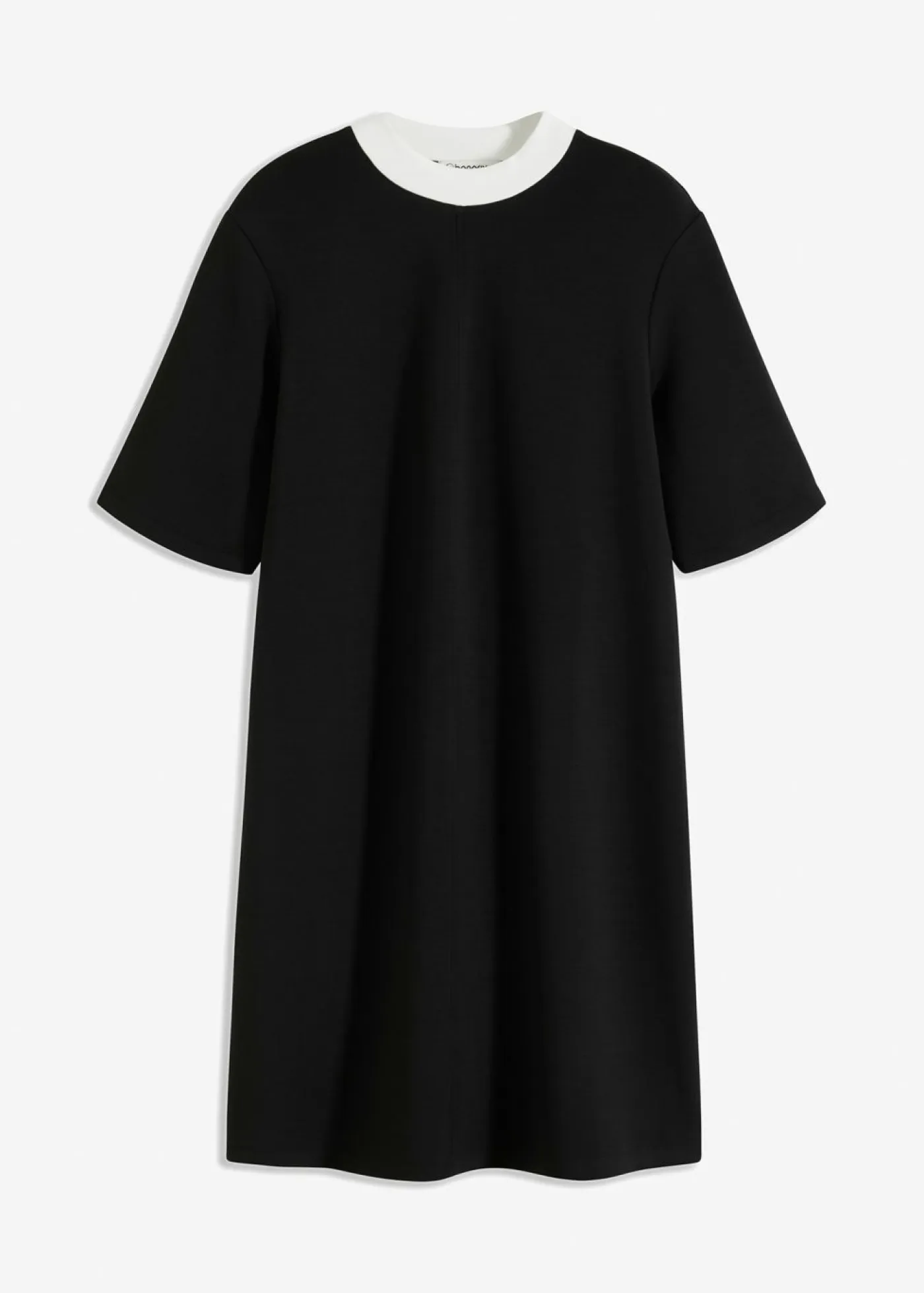 Mujer bonprix bonprix Vestido corto de neopreno con cuello alto