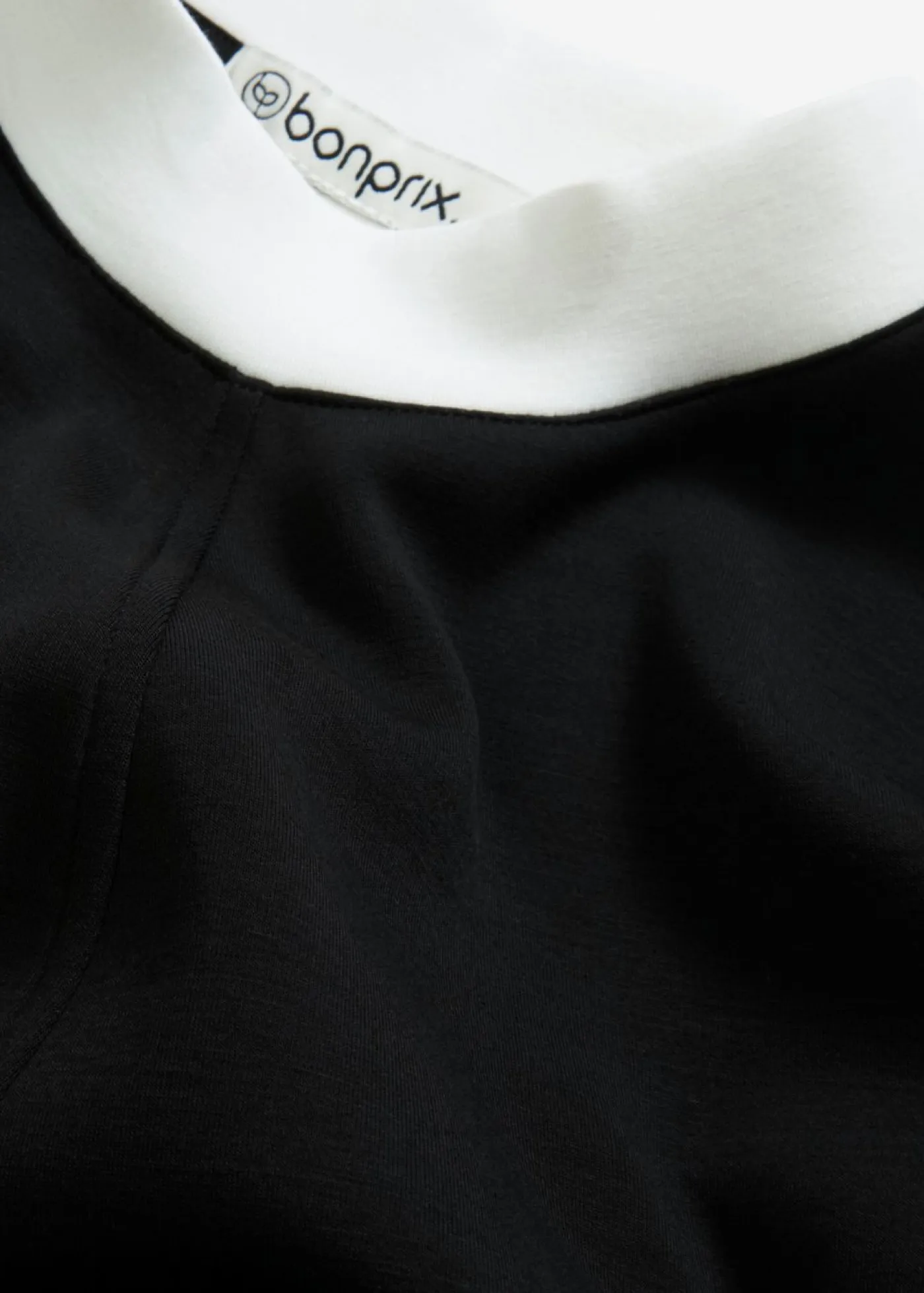 Mujer bonprix bonprix Vestido corto de neopreno con cuello alto