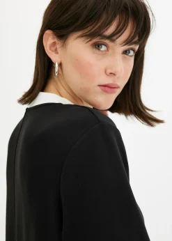 Mujer bonprix bonprix Vestido corto de neopreno con cuello alto