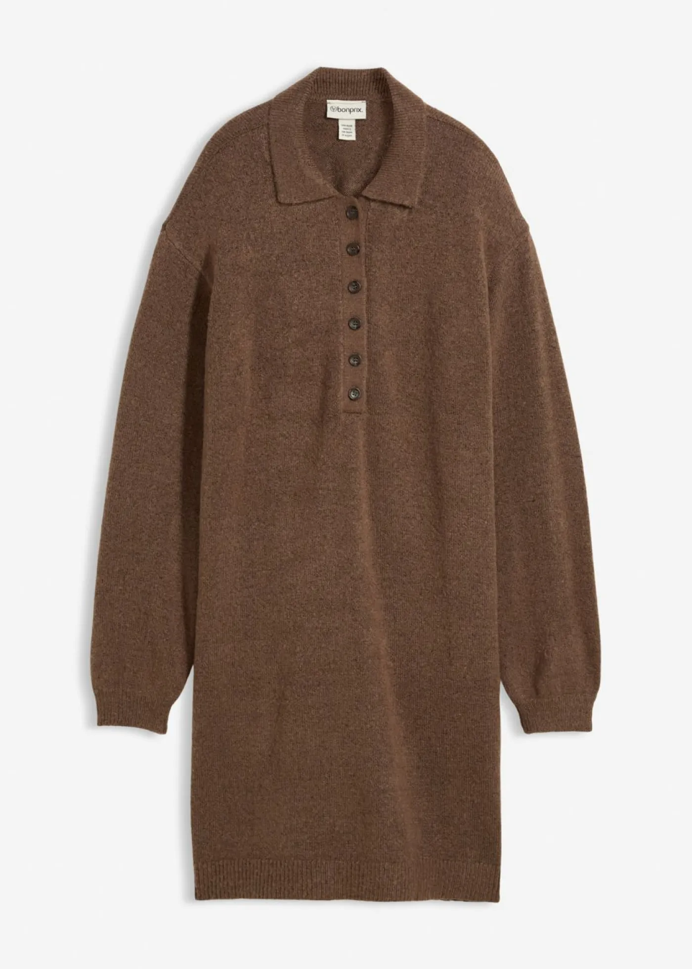 Mujer bonprix bonprix Vestido corto de punto con botones