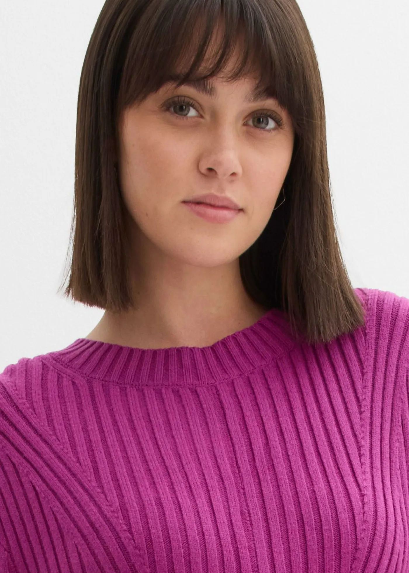 Mujer bonprix bonprix Vestido corto de punto de suave mezcla de viscosa