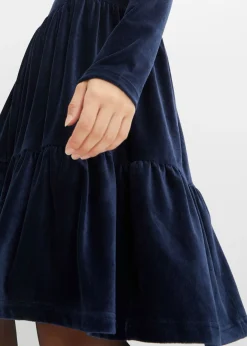 Mujer bonprix bonprix Vestido corto de terciopelo elástico