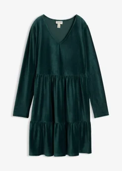 Mujer bonprix bonprix Vestido corto de terciopelo elástico