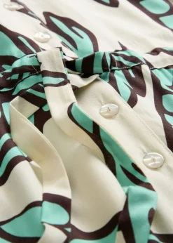 Mujer bonprix bonprix Vestido corto de viscosa fluida con mangas tipo kimono