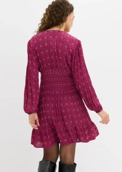 Mujer bonprix bonprix Vestido corto de viscosa fluida