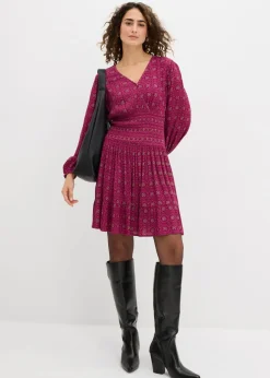 Mujer bonprix bonprix Vestido corto de viscosa fluida