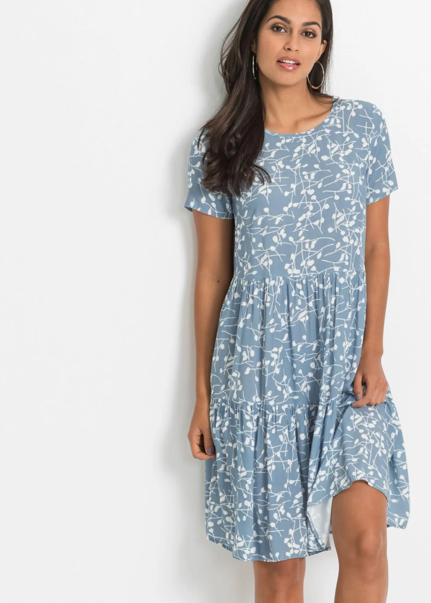 Mujer bonprix bonprix Vestido corto de viscosa fluida