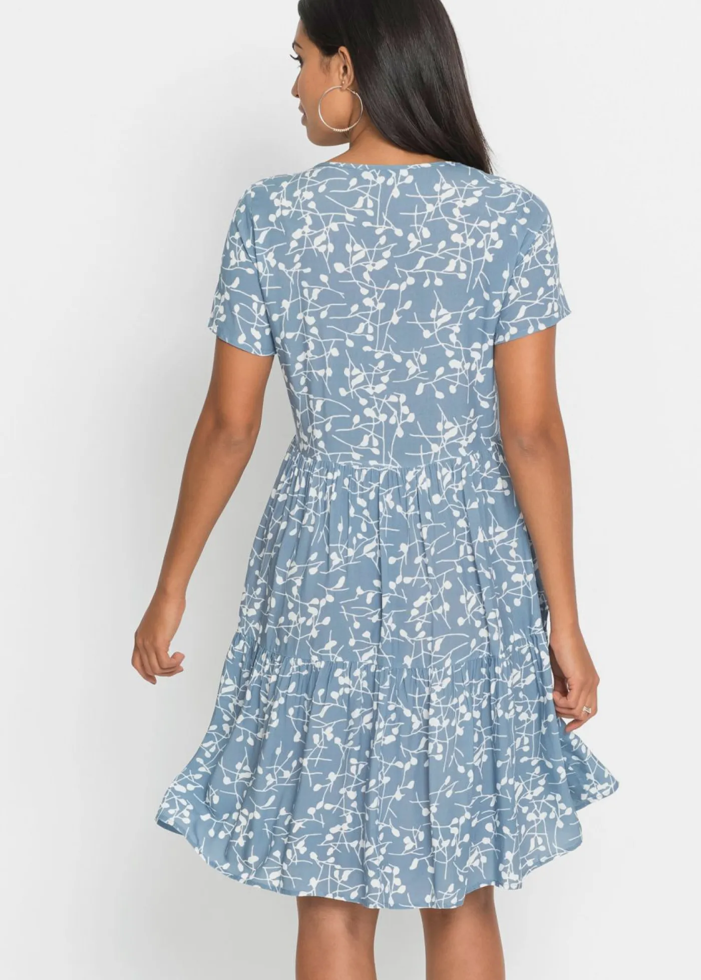 Mujer bonprix bonprix Vestido corto de viscosa fluida