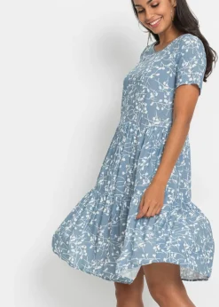 Mujer bonprix bonprix Vestido corto de viscosa fluida