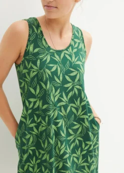 Mujer bonprix bonprix Vestido de algodón de estilo túnica