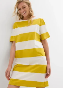 Mujer bonprix bonprix Vestido de algodón orgánico puro con corte boxy