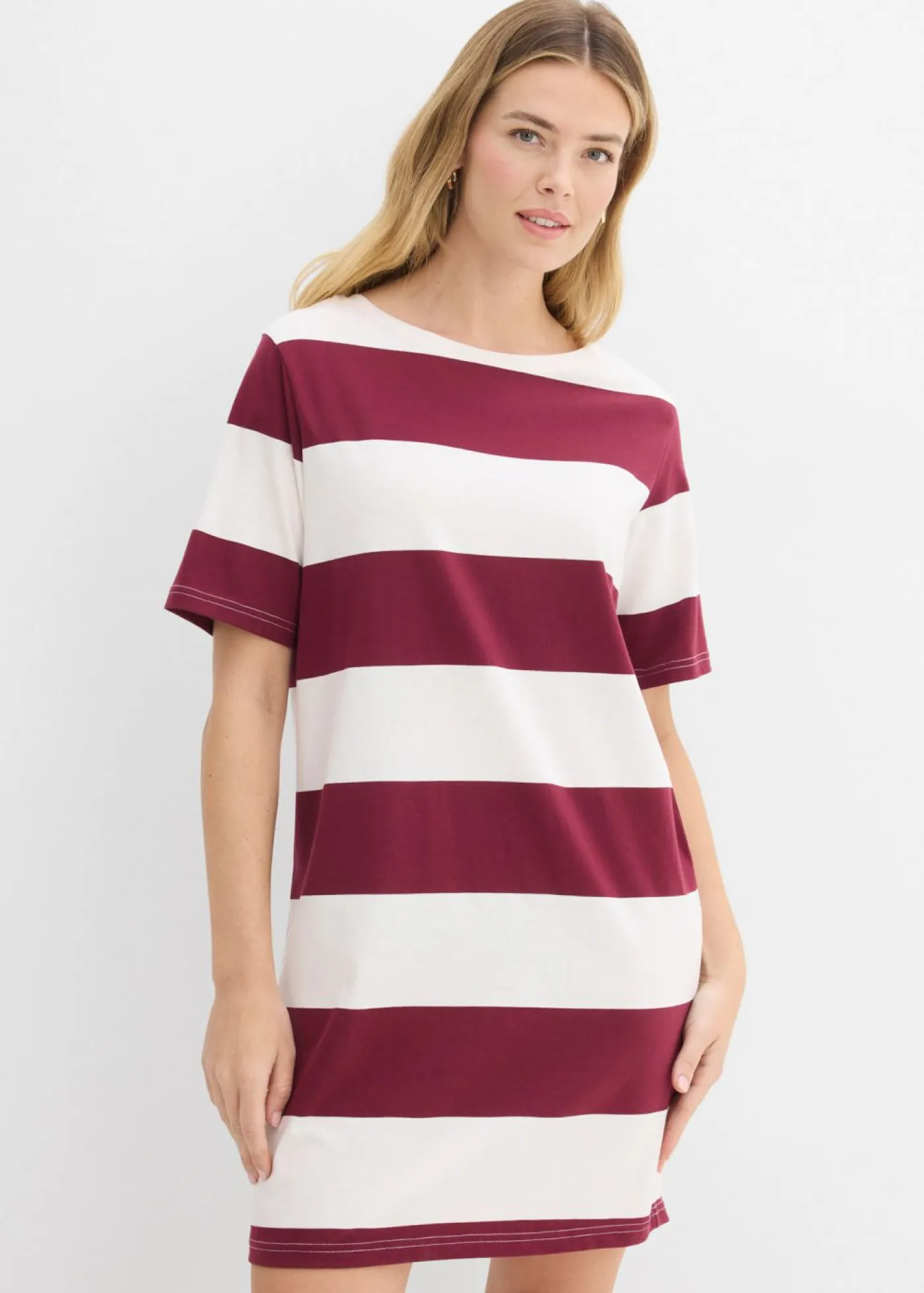 Mujer bonprix bonprix Vestido de algodón orgánico puro con corte boxy