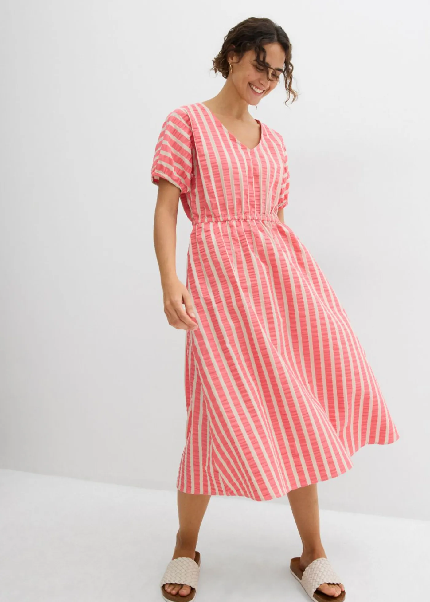 Mujer bonprix bonprix Vestido de algodón puro