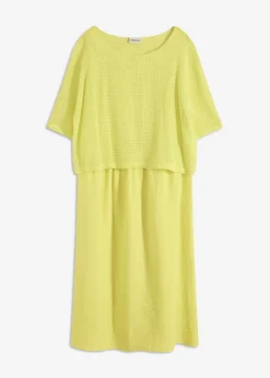 Mujer bonprix bonprix Vestido de aspecto 2 en 1