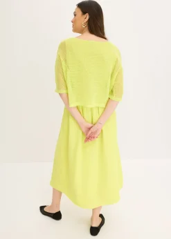 Mujer bonprix bonprix Vestido de aspecto 2 en 1