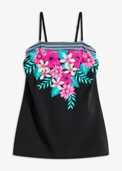 bonprix bonprix Vestidos Moldeadores|Trajes De Baño>Vestido de baño con efecto moldeador medio Negro