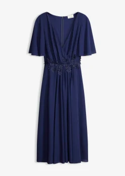 Mujer bonprix bonprix Vestido de cóctel con aplicación de encaje