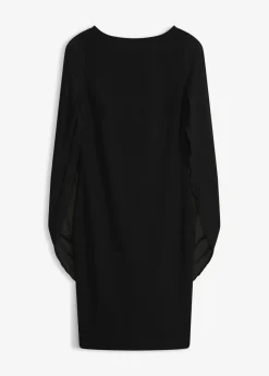 Mujer bonprix bonprix Vestido de cóctel con mangas de gasa