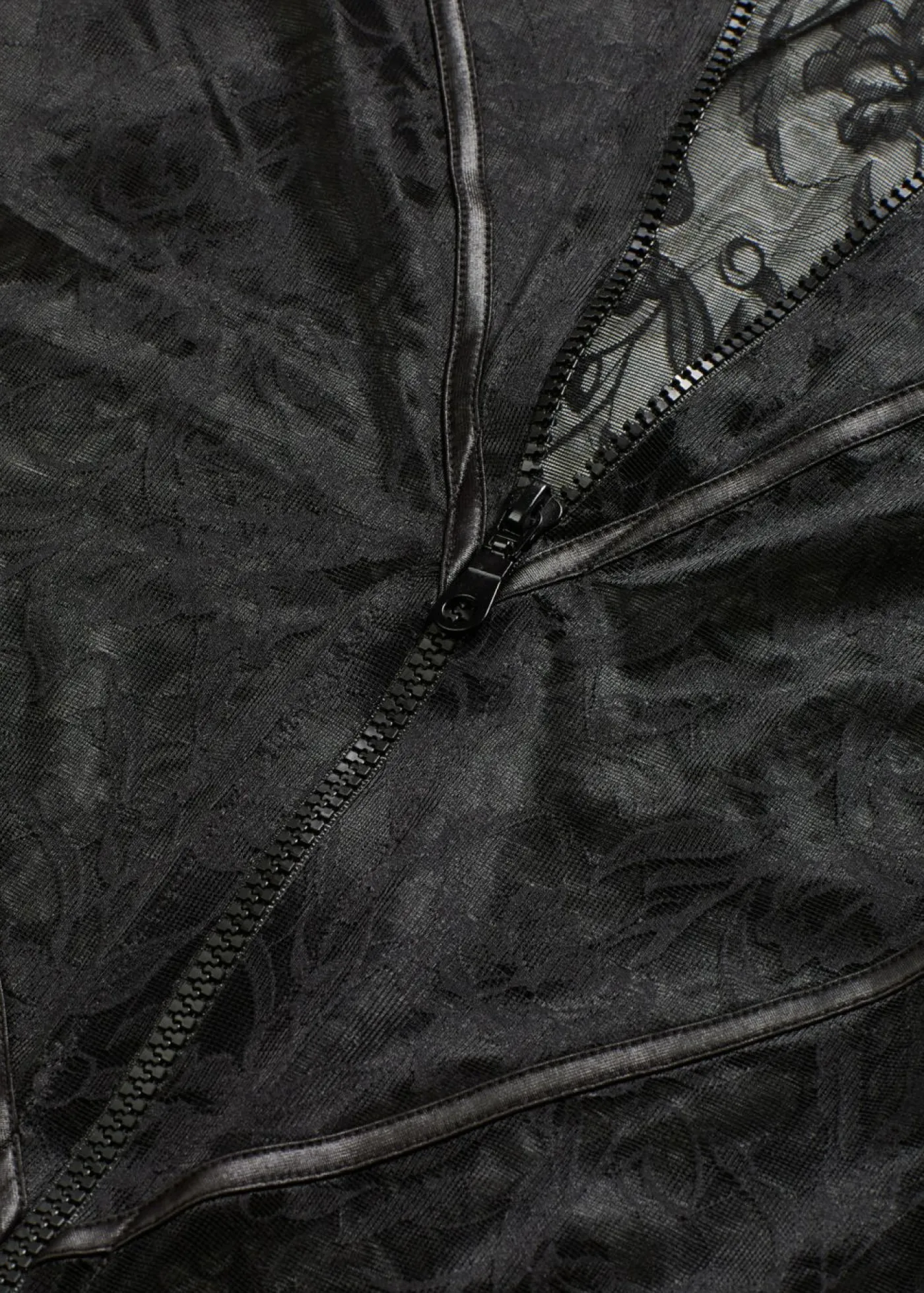 bonprix bonprix Lencería Sexy>Vestido de encaje con cremallera Negro