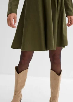 Mujer bonprix bonprix Vestido de franela ligero de algodón puro