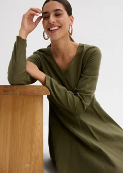 Mujer bonprix bonprix Vestido de franela ligero de algodón puro