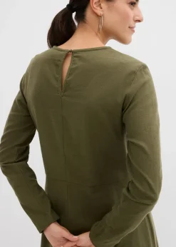 Mujer bonprix bonprix Vestido de franela ligero de algodón puro