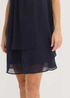 Mujer bonprix bonprix Vestido de gasa con aplicación de piedras