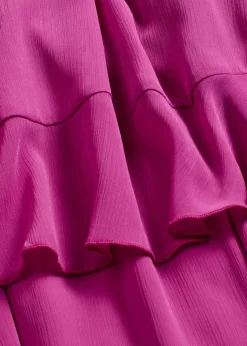 Mujer bonprix bonprix Vestido de gasa con volantes