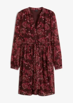 Mujer bonprix bonprix Vestido de gasa estampado