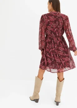 Mujer bonprix bonprix Vestido de gasa estampado