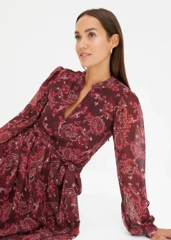 Mujer bonprix bonprix Vestido de gasa estampado