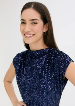 Mujer bonprix bonprix Vestido de lentejuelas