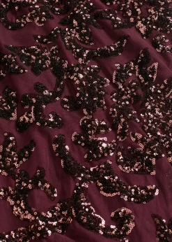 Mujer bonprix bonprix Vestido de lentejuelas con escote en la espalda