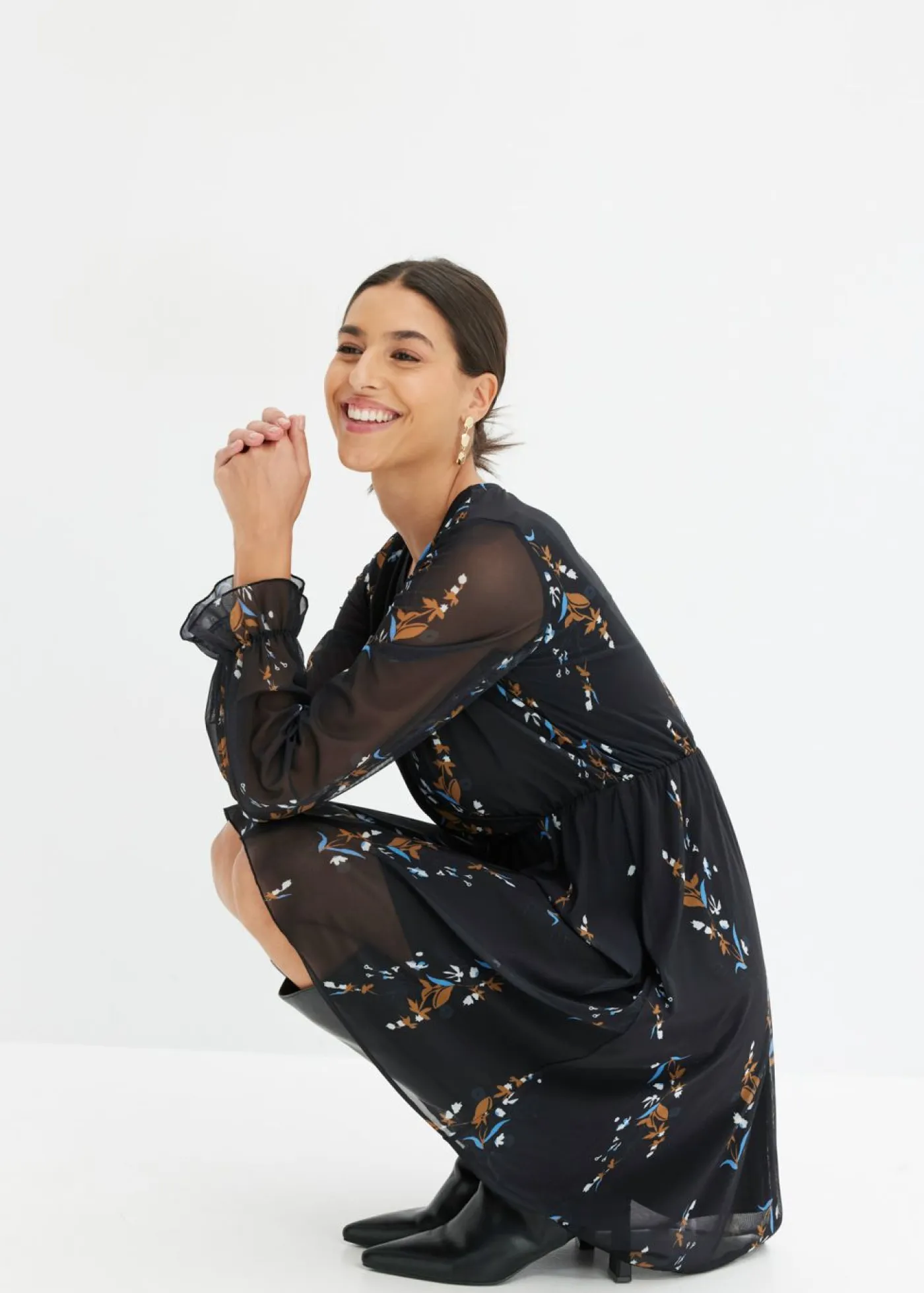 Mujer bonprix bonprix Vestido de malla