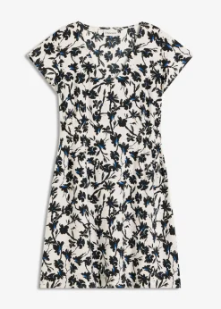 Mujer bonprix bonprix Vestido de material estructurado con mangas de murciélago