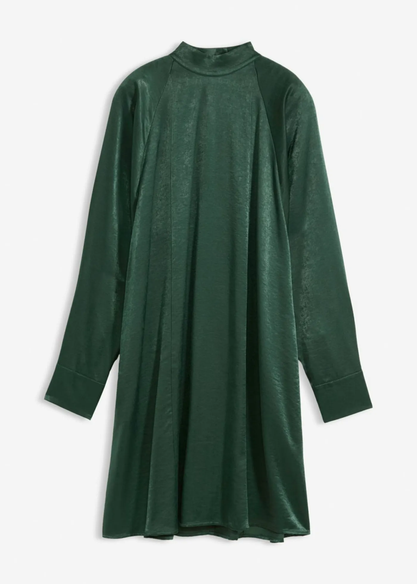 bonprix bonprix Esenciales|Vestidos>Vestido de mezcla de viscosa verde sombra