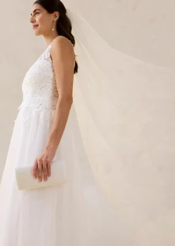 Mujer bonprix bonprix Vestido de novia de tul y encaje